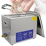 DOZPAL Ultraschallreiniger, großes Edelstahl-Reinigungsset, 22/30 l, Schmuck, Uhren, Brillen,...