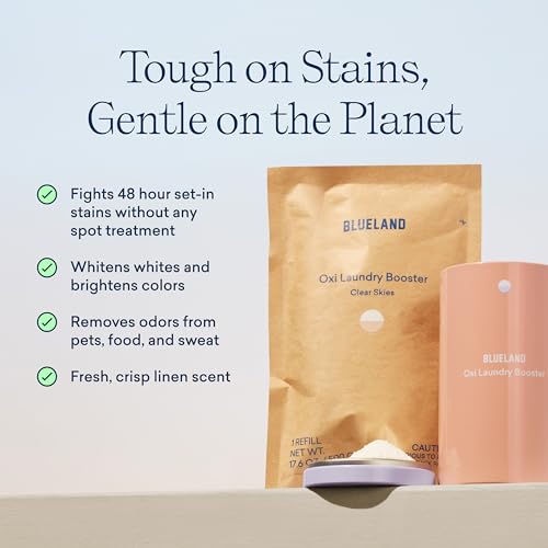 BLUELAND Oxi Laundry Booster Powder Refill 2 Pack