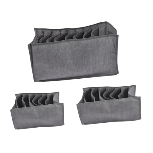 Holibanna 3Piezas Organizador Ropa Organizador de Jeans y Suéteres con Compartimentos Almacenamiento Práctico y Portátil Mantener