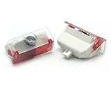 AutoQi Willkommenslicht für Mercedes W168 W169 W245 GLK X204 LED Projektor Einstiegsbeleuchtung Logo Laser Türlicht (Benz-Kreis)