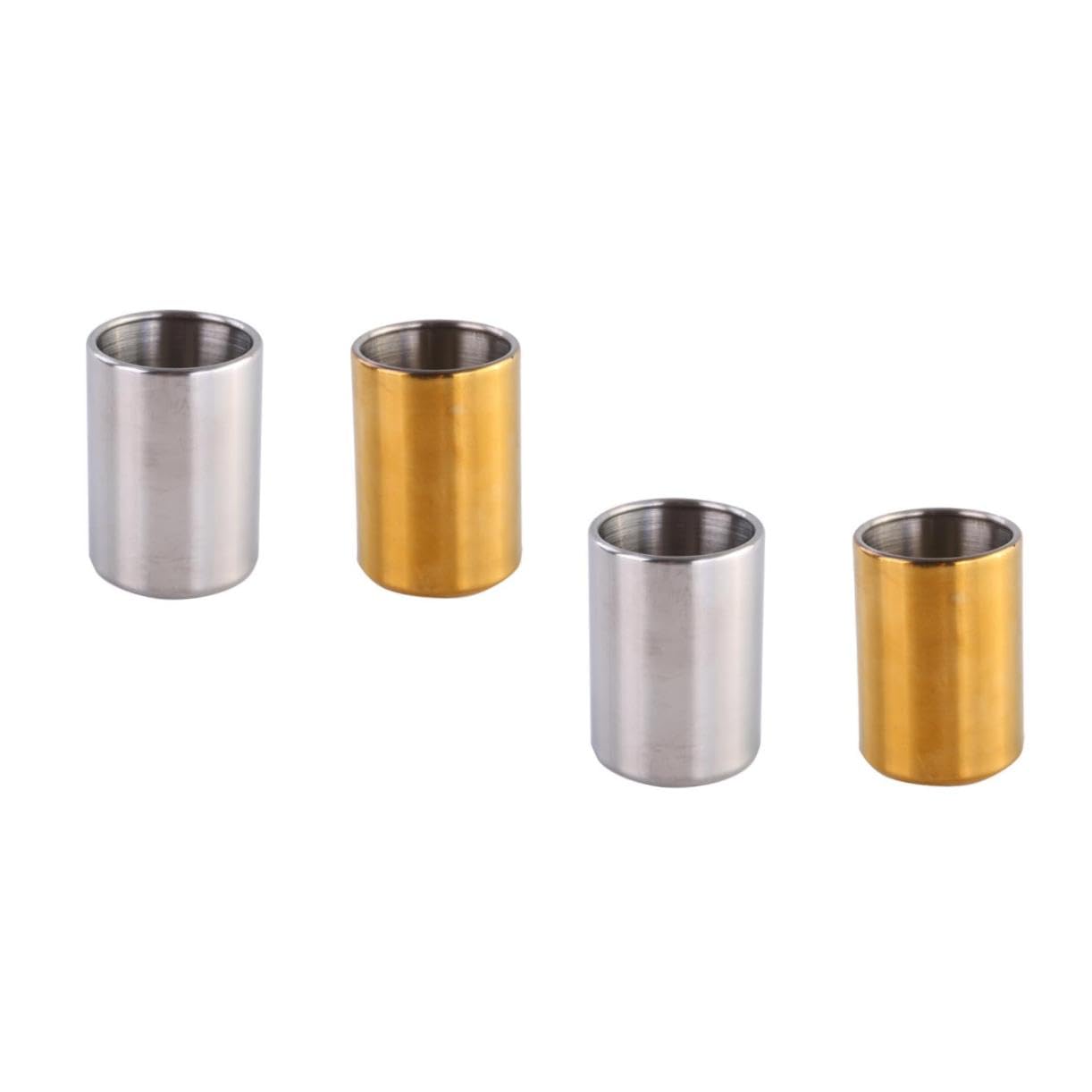 Cabilock 2 Juegos Tenedor De Frutas Soporte para Tenedor Y Cuchara Tenedores De Aperitivo Horquilla Extensible Tenedores De Oro Titular De La Placa De Papel Acero Inoxidable 2 Piezas * 2