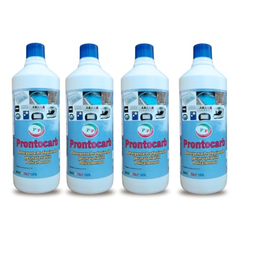 🟢 Indicato per tutti gli oggetti in policarbonato come le barriere protettive in plexiglass, box doccia, sedie in policarb, vetrate protettive di serre e piscine, ottimo sui caschi moto