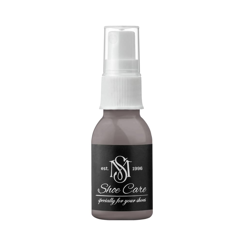 Spray do zamszu i nubuku - NCS S 6005-R Ciemna Węglowa Szarość Taupe - Renowator koloru i impregnat do zamszu, nubuku, weluru marki MAVI STEP - 100 ml / 3.40 fl oz