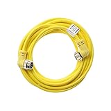 MENCOM MINC-4MFPX-6M-R 4-Pin Male to Female 7/8-16UN2 Cable Assembly, Angled, 6-Meter