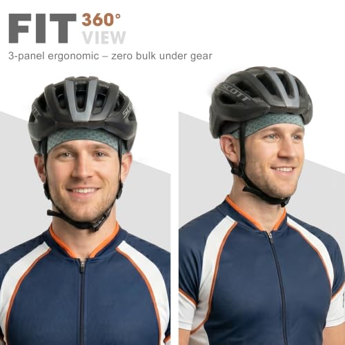 Image of WTACTFUL 3-Pack Breathable Mesh Skull Cap Helmet Liner for Men Women Summer
