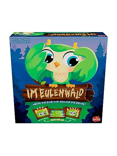 Goliath Im Eulenwald, Kinderspiel mit Eule ab 4 Jahren für Jungen und Mädchen, Brettspiel für 2-4 Spieler, Familienspiel für Kids