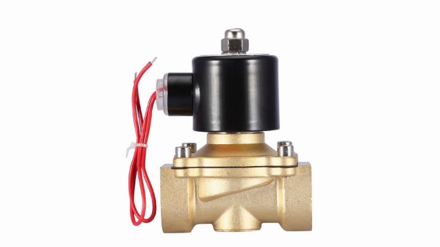 Elettrovalvola A Solenoide In Ottone 1/2'' 220V AC – Normalmente Chiusa, Con Controllo Flusso E Protezione Antisecco - 2
