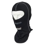 Sparco Mens Head Sock(Black, Adult), 1 Pack