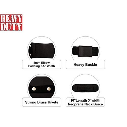 RAD Heavy Duty Arm Blaster for Biceps & Triceps Strength Training Arm Machines Isolator for Big Arms Bodybuilding & Weight Lifting