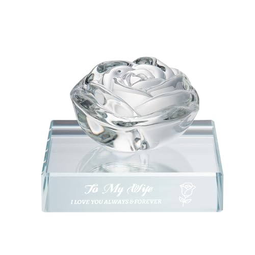 50th Wedding Anniversary Crystal Clock Gifts for Couple Parents, 50 Year Anniversary Wedding Gifts Quartz Clock Gifts for Husband Wife, 50th Wedding Anniversary Decorations