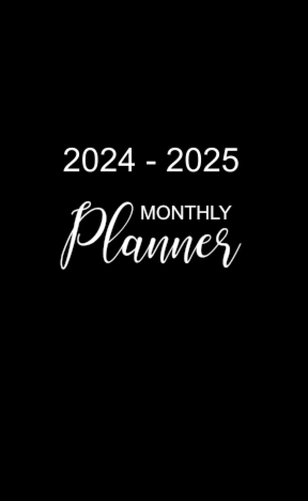 2024-2025 Monthly Planner: Pocket Two Year Calendar with Federal Holidays, Appointment Book from January 2024 to December 2025