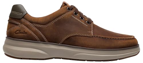 Clarks Premium Mullan Moc para Hombre, Piel de Cera de Abeja, 41 1/3 EU