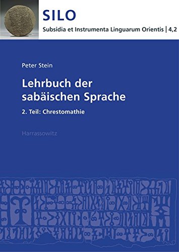 Lehrbuch Der Sabaischen Sprache: 2. Teil