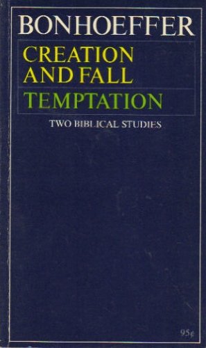Creation and Fall & Temptation: Two Biblical St... B001RMABYK Book Cover