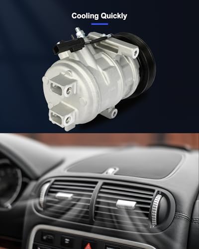 Image of ECCPP AC Compressor Fast Cooling 2006-2010 Fit for Chrysler 300 for Dodge Magnum 2.7L Air Conditioning Compressor