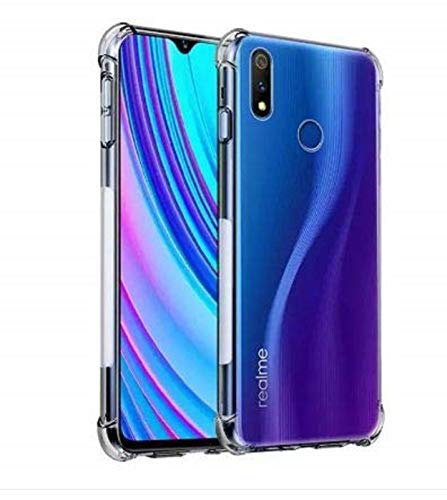ANKIRANT Back Case Cover for Realme 3 Pro (Bumper Corner Soft Silicon Flexible Shockproof Camera Protection Cushioned Edges Crystal Clear Mobile Cover) - Transparent (B07Y26QW7R) Amazon Price History, Amazon Price Tracker