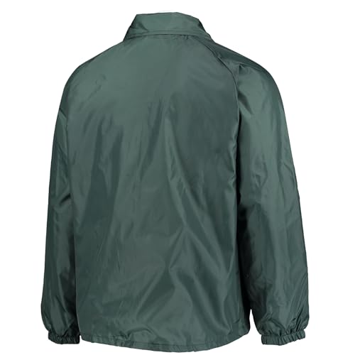 Image of Men's Royal Buffalo Bills Coaches Classic Raglan Full-Snap Windbreaker Jacket