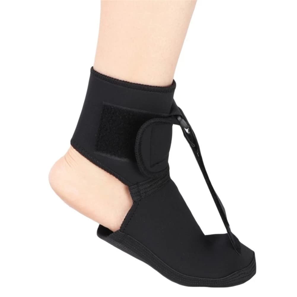 Férula de compresión de cobre para fascitis plantar, soporte para fascitis plantar, férula para pie caído dorsal para pie derecho o izquierdo, férulas de estiramiento suave para pies, sueño, M