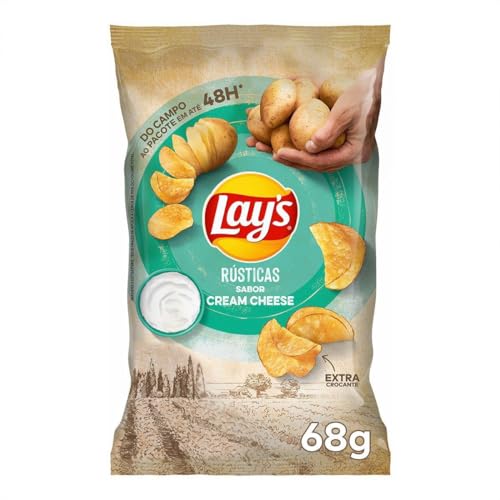 Batata Frita Lays Rústica Cream Cheese 68G