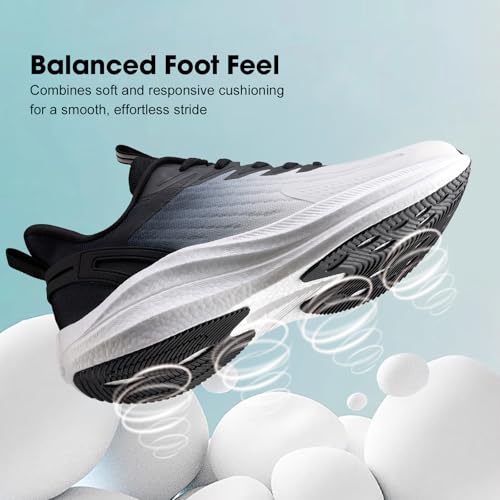 Men's Lightweight Running Shoes - Breathable Athletic Sneakers for Workout, Gym & Daily Walking, Comfortable Cushioned Midsole with Non-Slip Design2