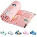 Sivio Weighted Blanket 7 lbs for Kids 41x60 Inches (100% Natural Cotton, Fit Twin Sized Bed), Pink Cat