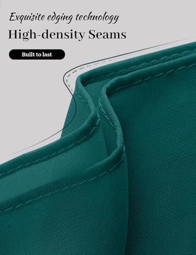 BEAUZSUZSANA Women Chiffon Bolero Cape Capelets with Arm Holes Shawls and Wraps for Evening Dress Bridal Wedding Party (Teal Green,S-M) - image 5