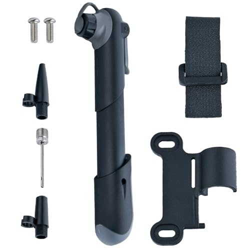 GOLD DEER Mini Bike Tire Pump Portable Bicycle Pump with Bal