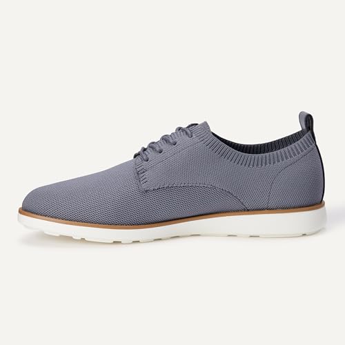 Image of Amazon Essentials Men's Derby Knit Dress Sneakers with Foam Insole