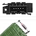 Heater Fan Motor Resistor, Heater Fan Motor Fan Resistor, Portable Vehicle for Cars