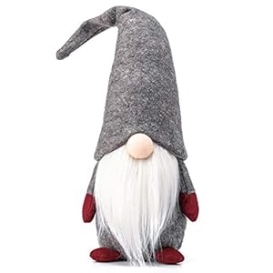 Funoasis Christmas Gnomes Handmade Swedish Plush Gnome Home Holiday Decor Ornaments Stuffed Gnomes