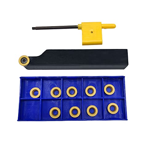 RHFGYY 5/8" Metal Lathe Cutting Tool Turning Tool Holder SRAPR1616H10