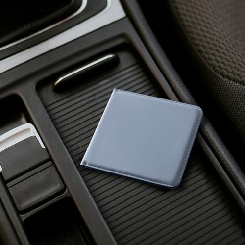 Image of CoBak Car Registration and Insurance Holder - Vehicle Glove Box Car Organizer, Auto Truck Comparment Accessories Case for Essential Document, Driver License, Cards (Lavender Purple)