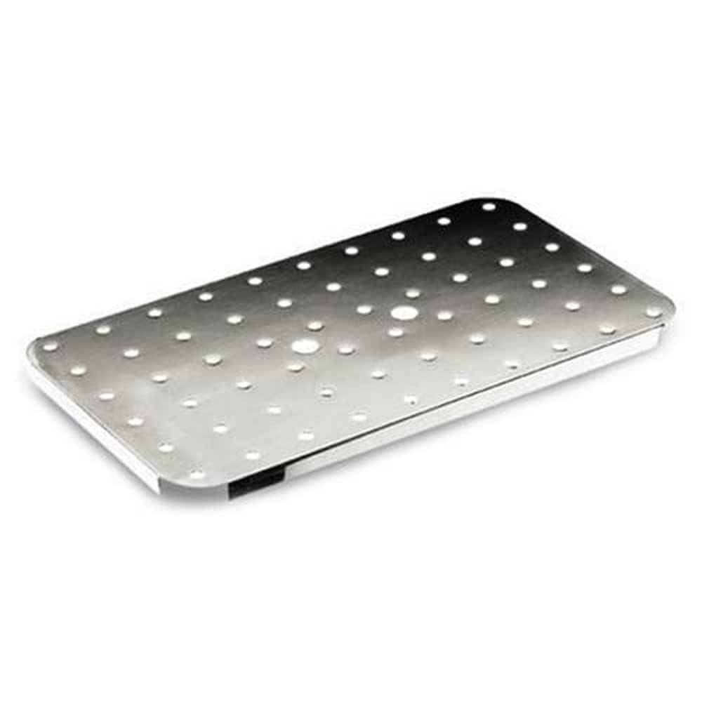 LACOR 66909 - Doble Fondo Perforado Gastronorm 2/1 Acero Inoxidable 18/10 | En acero inox 18/10, para un uso práctico y profesional en cocina; ideal para cocina profesional y uso diario en casa