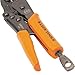 Klein Tools 38665 Locking Pliers Set, Long Nose 6-Inch, Curved Jaw 7 and 10-Inch, High Torque, Mole Grips for Clamping and Gripping 3-Piece