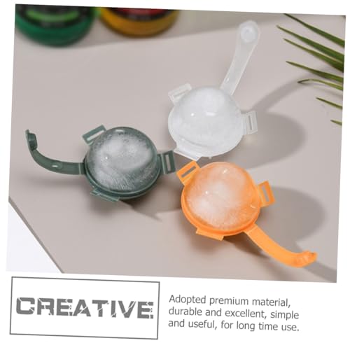 Molde redondo para esferas de hielo, 12 piezas miniatura 3