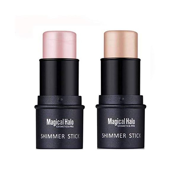 Highlighter Stick, NICEFACE Shimmer Cream Powder Waterproof Light Face Cosmetics ( 2 colors )