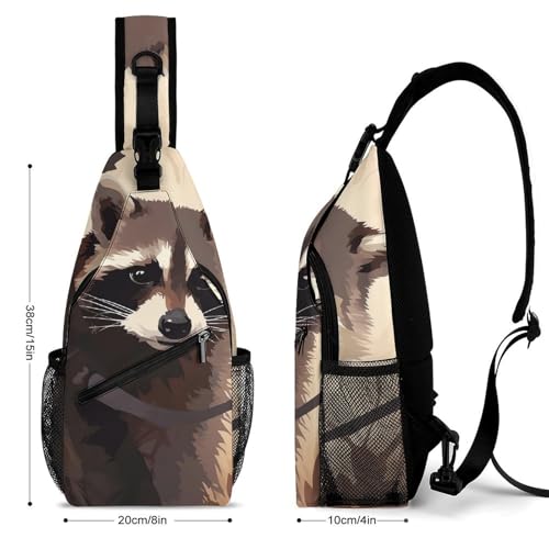 Bolso tipo bandolera pequeño para senderismo casual unisex miniatura 2