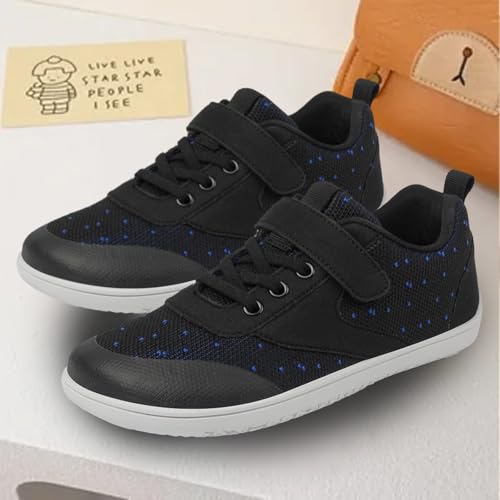 Boys Girls Wide Toe Leisure Sports Running Shoes Kids Non Slip Lightweight Comfortable Solid Big Girls Shoes Size 82