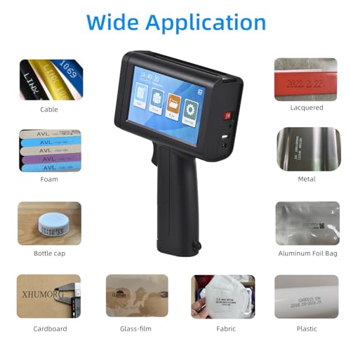 Bisofice-Portable-Handheld-Printer-Hand-Inkjet-Printer-Code-Printer-with-43-Inch-Touch-Screen-600-DPI-Quick-Drying-Ink-Cartridge-for-LabelProduction-DateBarcodeBrandLogoGraphic