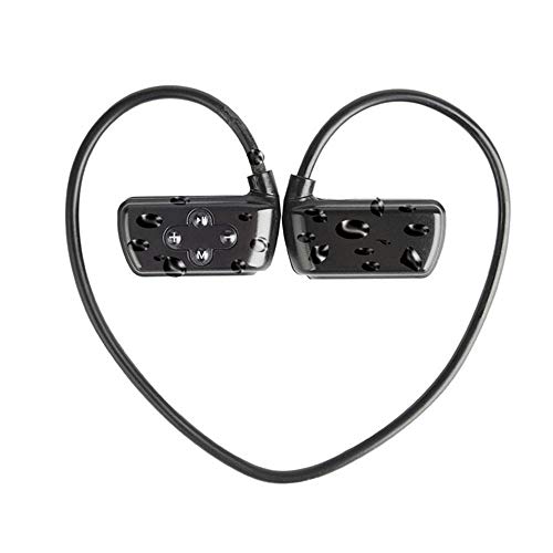 Docooler HYC-901 Auriculares inalámbricos con BT 5.0 IPX8 Auriculares Deportivos para natación Impermeables con micrófono Reproductor de MP3 de 16GB Auricular BT