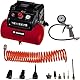 Einhell Kompressor TC-AC 190/6/8 OF Set (1200 W., max. 8 bar, 6 l-Tank, 190 l/min Ansaugleistung, Motordrehzahl 18000 min^-1, Druckminderer, Manometer, ölfrei)