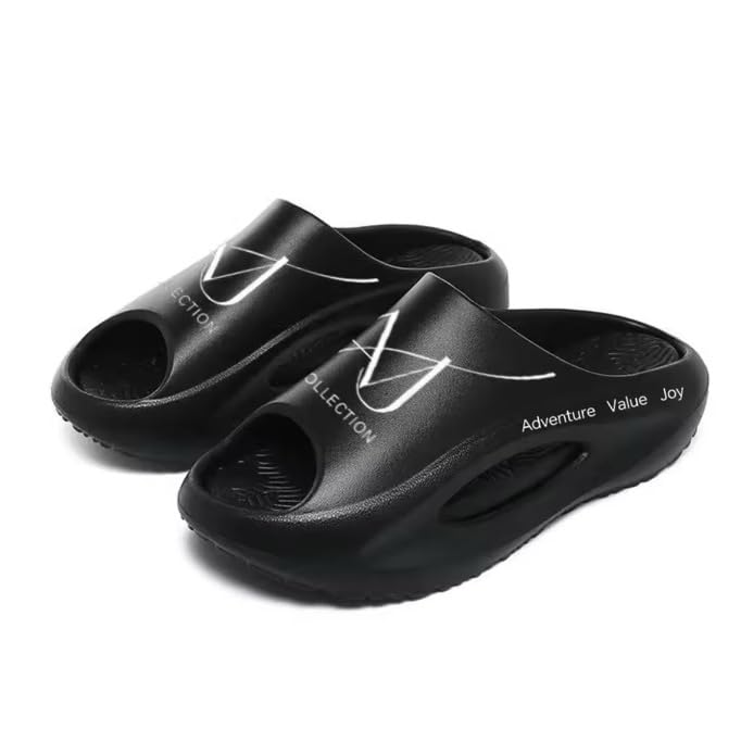 AVJ Men Slippers white Socks .Colors White, Black.Green comfotable sandals open toe for winter spring .summer .beach indoor and outdoor