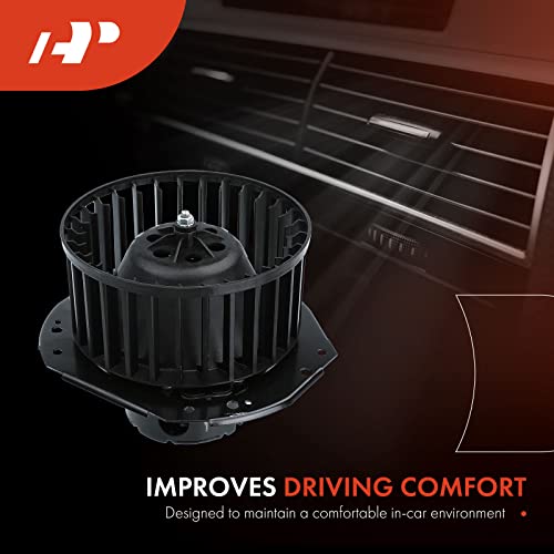 Image of A-Premium Rear HVAC Heater Blower Motor with Fan Cage | for Chevrolet Astro, Cavalier, Corsica /Beretta & GMC Safari & Pontiac Grand Am, Sunbird & Buick Skylark & Oldsmobile Achieva