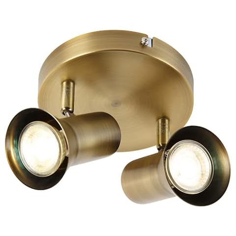 Qazqa Karin - Spot Plafond Bronze Cover