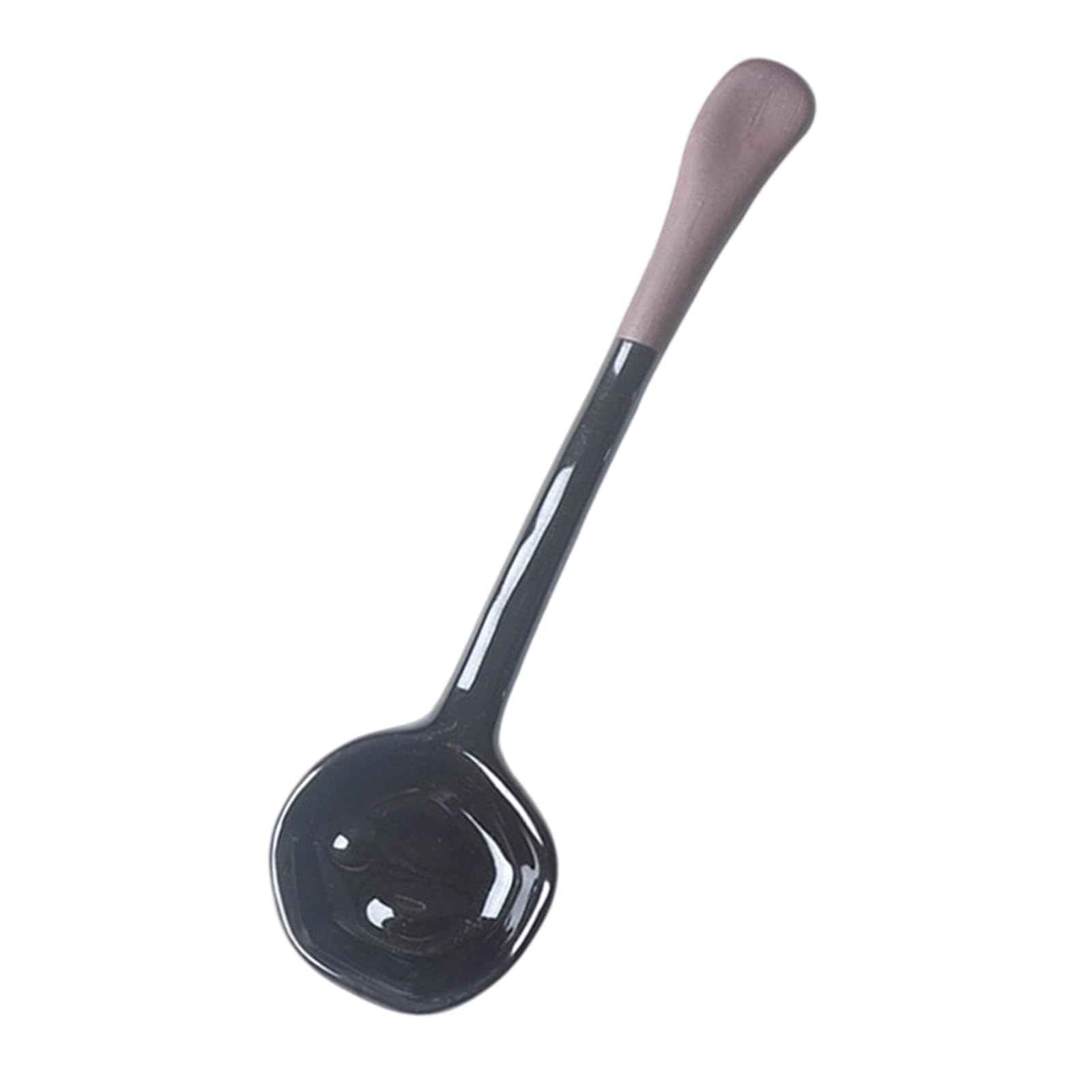 our fave Ceramic Soup Spoon with Slanted Bowl and Comfortable Handle Multipurpose Kitchen Spoon for Easy Serving Strong Ceramic