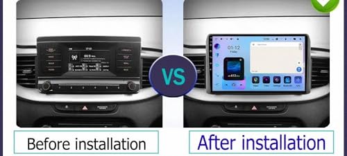 Pantalla Carplay Kia Ceed táctil inalámbrica con procesador 4 nuclear y memoria 32G 7