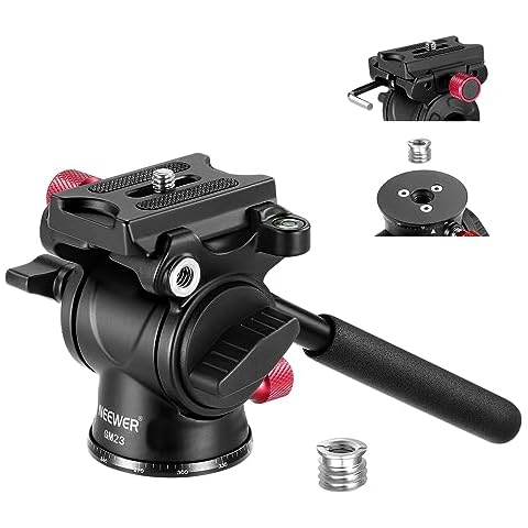 NEEWER Tête de Trépied Fluide GM23 Cover
