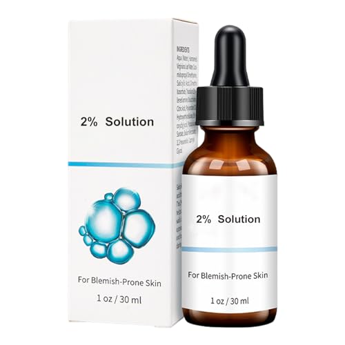 Comioke Sérum Antimanchas 2%, Exfoliating Serum, Cuidado Facial Líquido, para las Imperfecciones y los Poros, Exfolia la Superficie de la Piel y Reduce las Líneas Finas - 30 ml