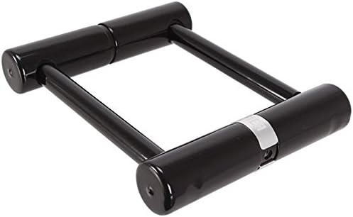 Tallac House Vier Short Double Shackle 5.25"x6.5" Black Ulock with Bag Bicycle