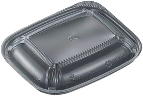 Central Chemical PAN18-13 SD Bistro Disposable Container Lids, U-Shaped SPP, 50 Pieces, Size: Approx. 5.9 x 4.9 x 1.0 inches (15 x 12.3 x 2.6 cm)